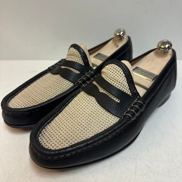 Ralph Lauren Purple Label Chalmers Spectator Penny Loafer Made in Italy 10.5 main image 5